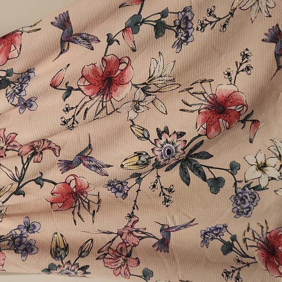 Monteau Floral Ruffle Sleeveless Dress Size 10 - Picture 4 of 6